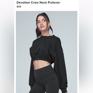 ALO Yoga - Devotion Crew Neck Pullover